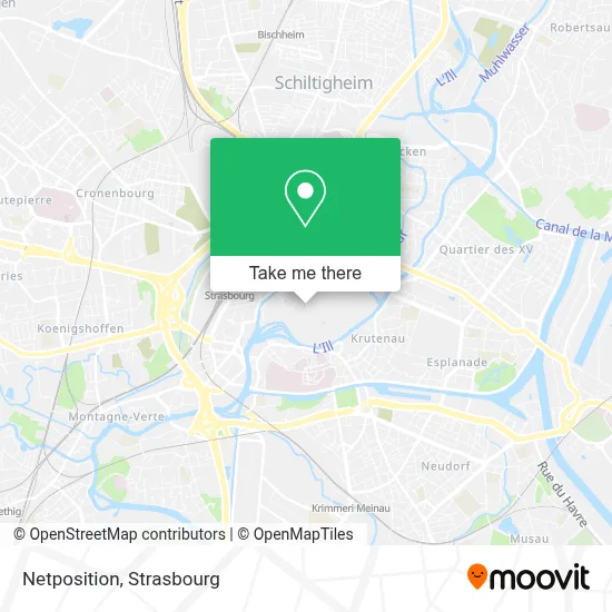 Netposition map