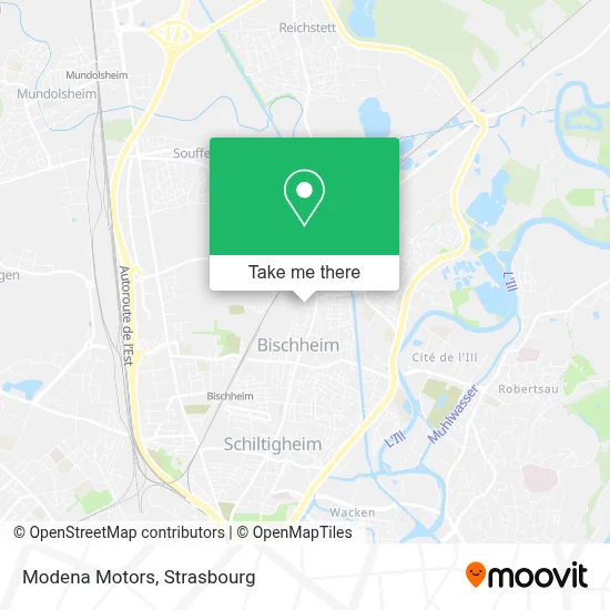 Modena Motors map