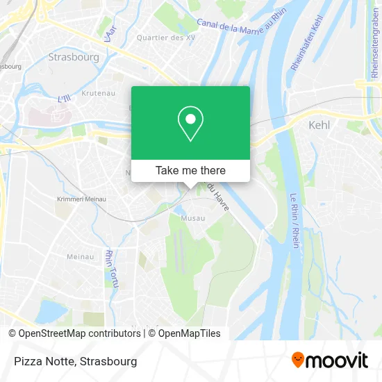Pizza Notte map