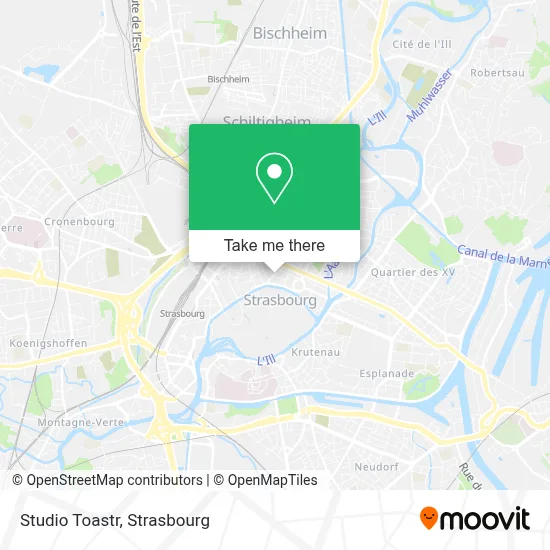 Studio Toastr map