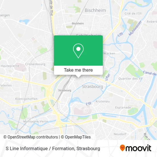 S Line Informatique / Formation map