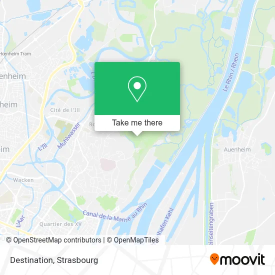 Destination map