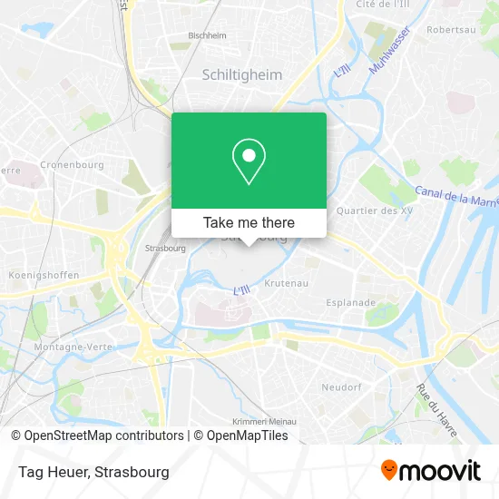 Tag Heuer map