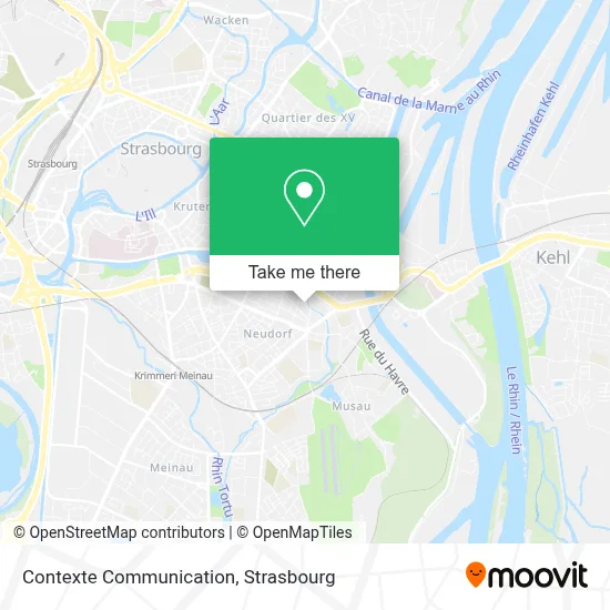 Contexte Communication map