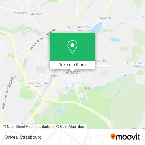 Drivea map