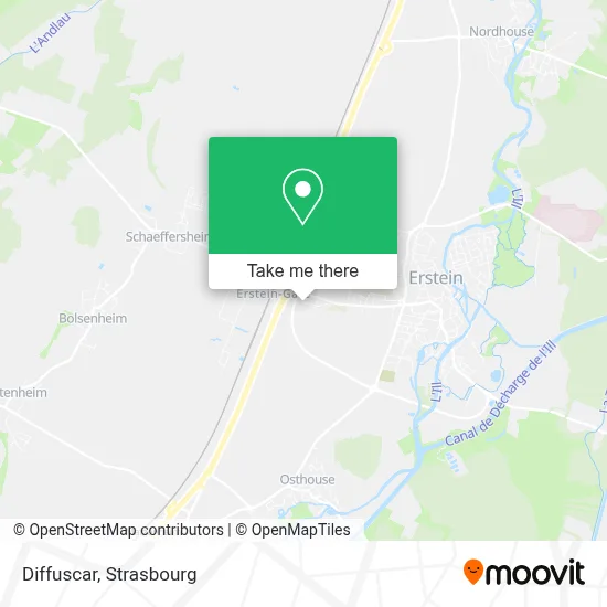 Diffuscar map