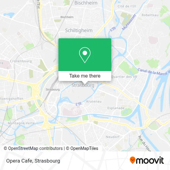 Opera Cafe map