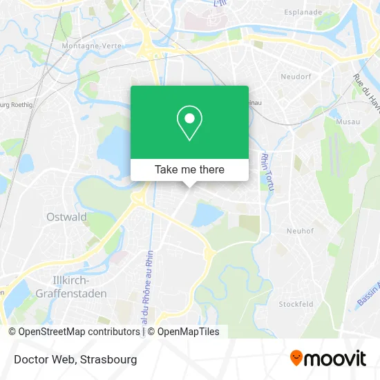 Doctor Web map
