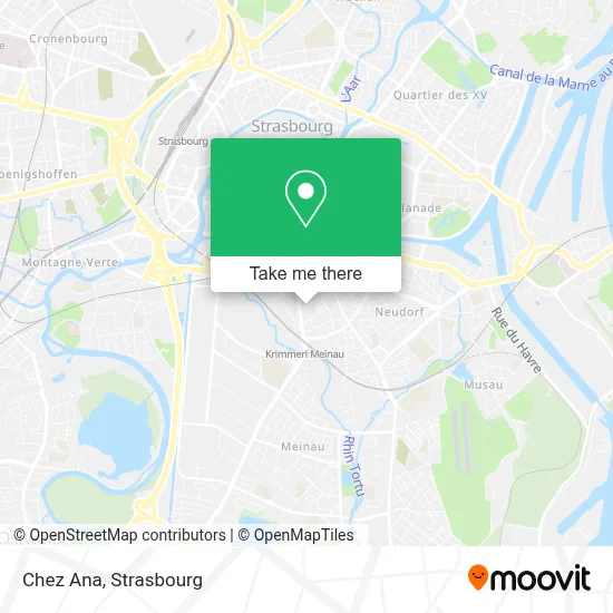 Chez Ana map