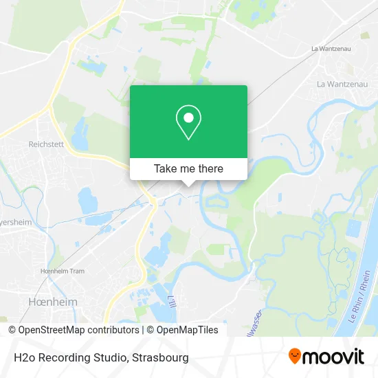H2o Recording Studio map