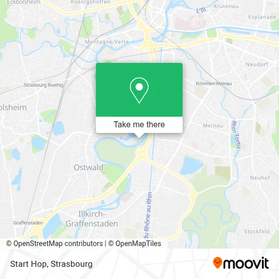 Start Hop map