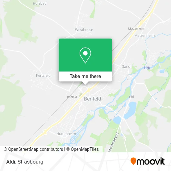 Aldi map