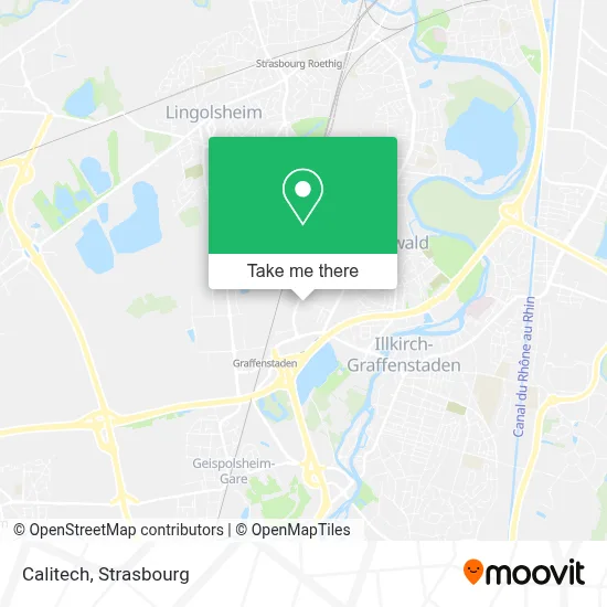 Calitech map