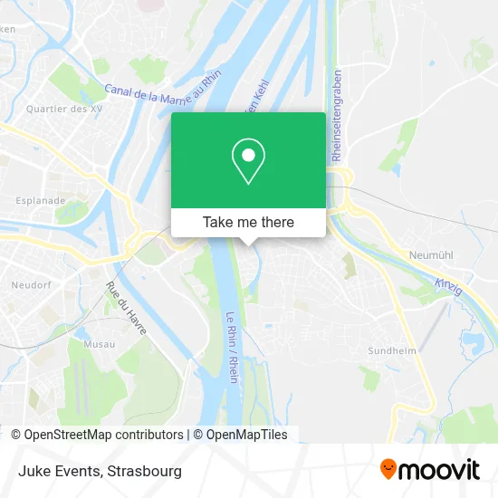 Juke Events map