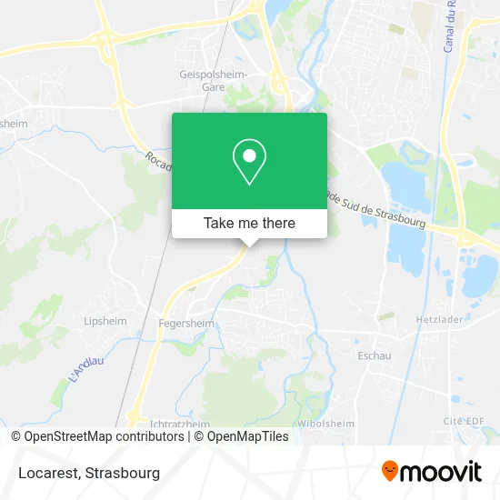 Locarest map