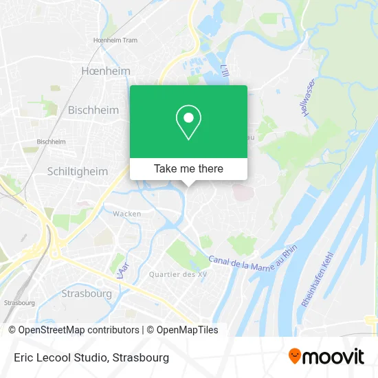 Eric Lecool Studio map