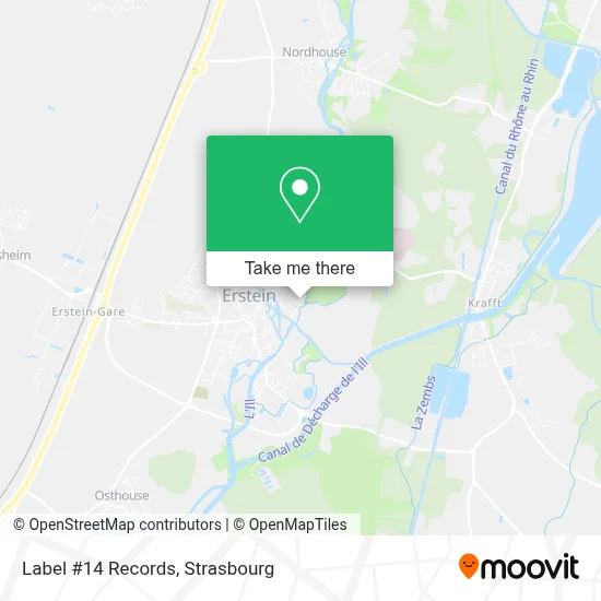 Label #14 Records map