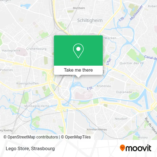 Lego Store map