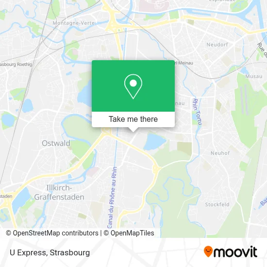 U Express map