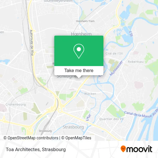 Toa Architectes map