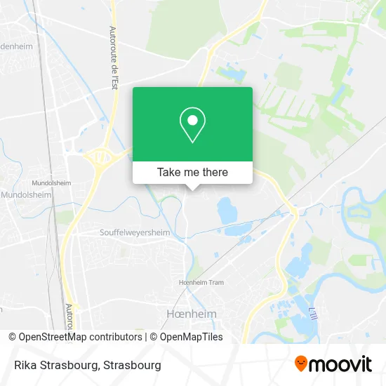 Rika Strasbourg map