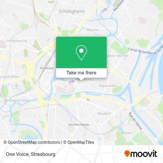 One Voice map