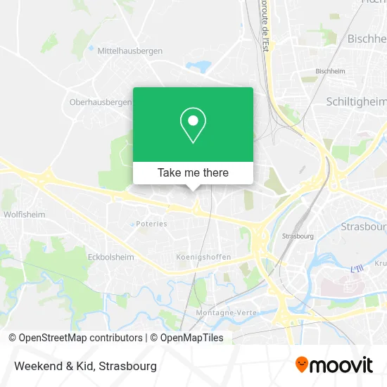 Weekend & Kid map