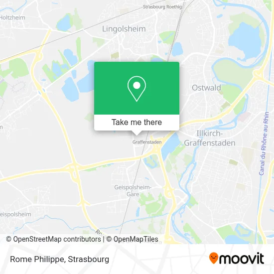 Rome Philippe map