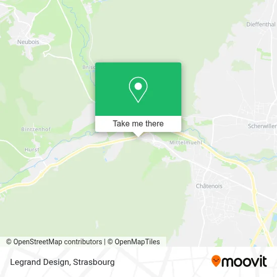 Legrand Design map