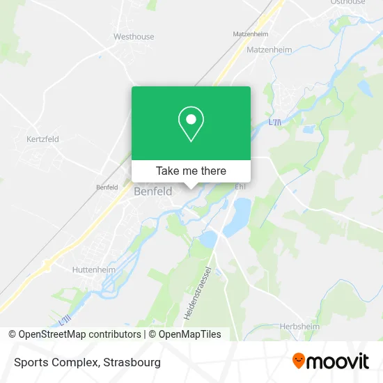Complexe Sportif map
