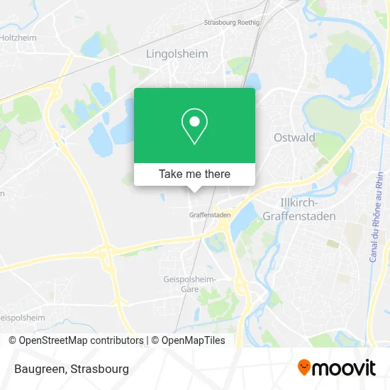 Baugreen map