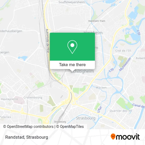 Randstad map