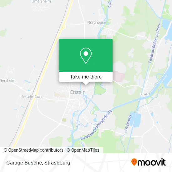 Garage Busche map