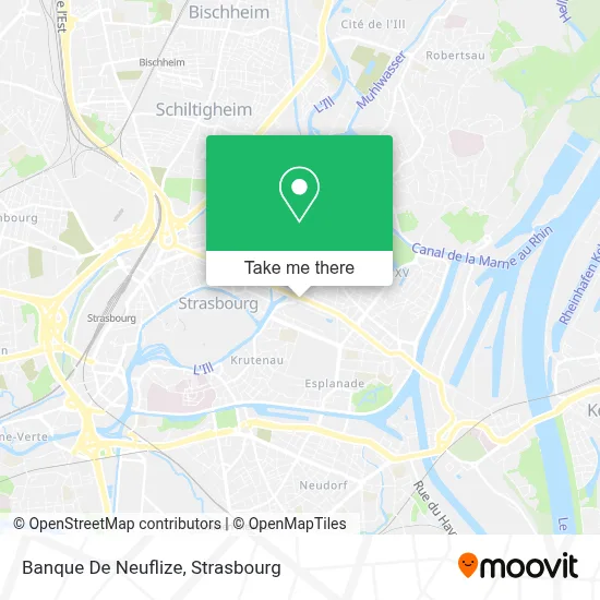 Banque De Neuflize map