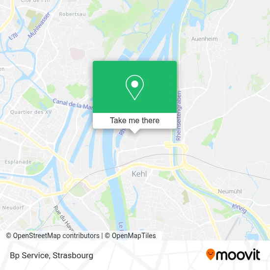 Bp Service map