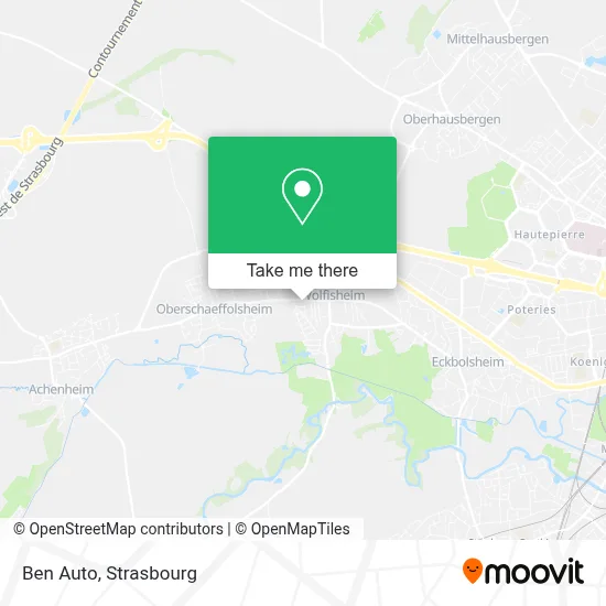 Ben Auto map