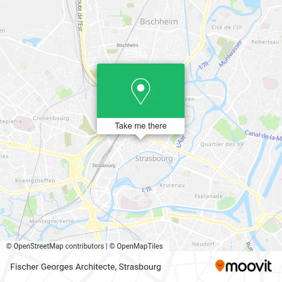 Fischer Georges Architecte map