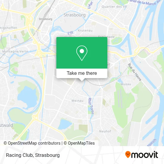 Racing Club map