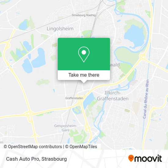 Cash Auto Pro map