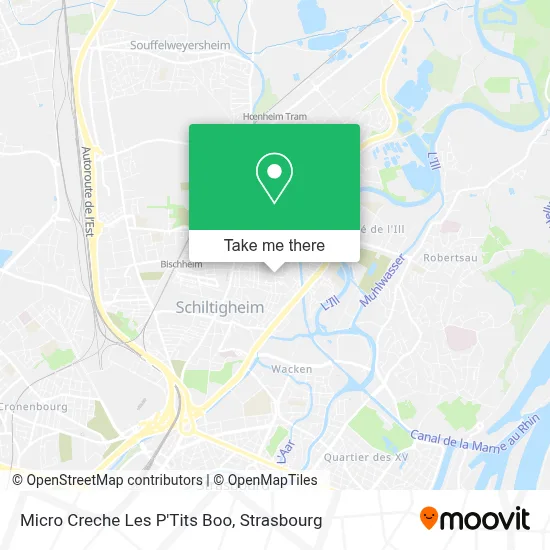 Micro Creche Les P'Tits Boo map