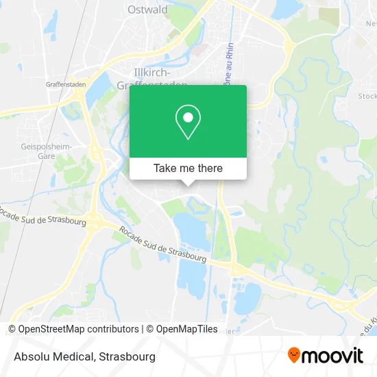 Absolu Medical map