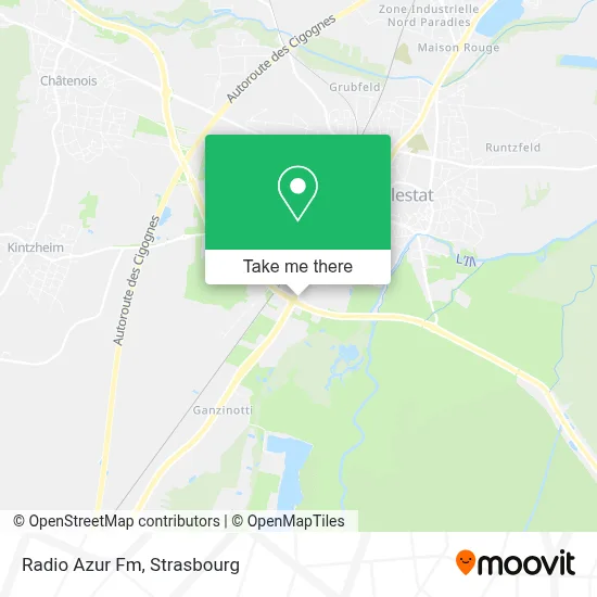 Radio Azur Fm map