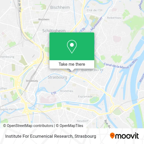 Institute For Ecumenical Research map