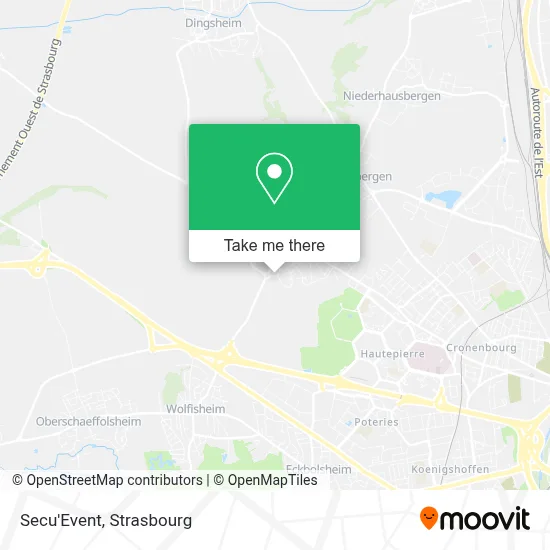 Secu'Event map