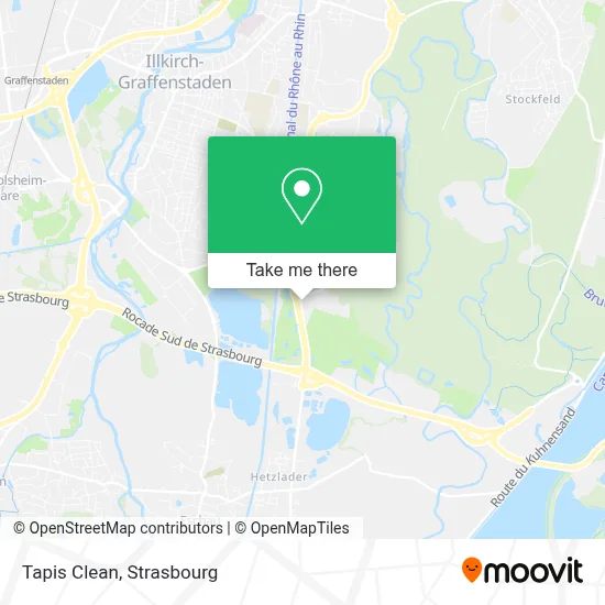 Tapis Clean map