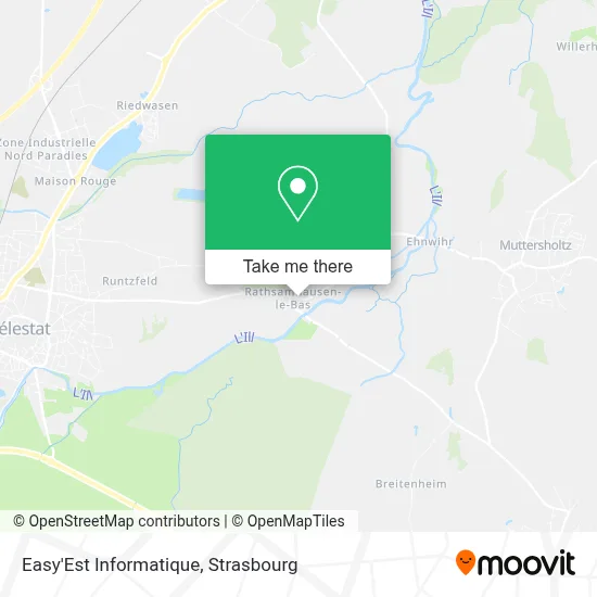 Easy'Est Informatique map