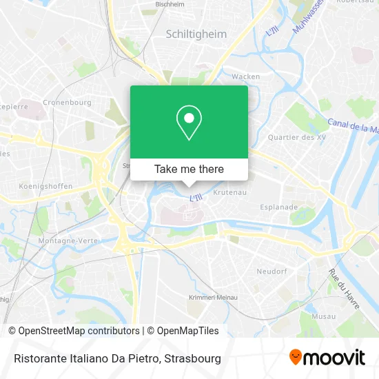 Ristorante Italiano Da Pietro map