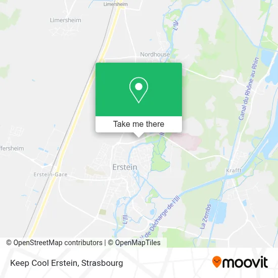 Keep Cool Erstein map