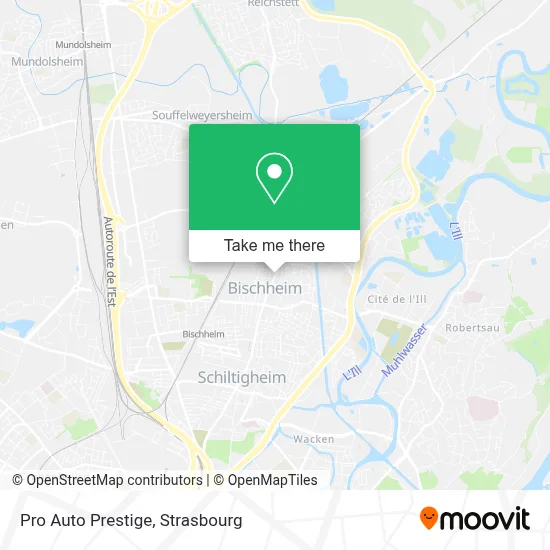 Pro Auto Prestige map