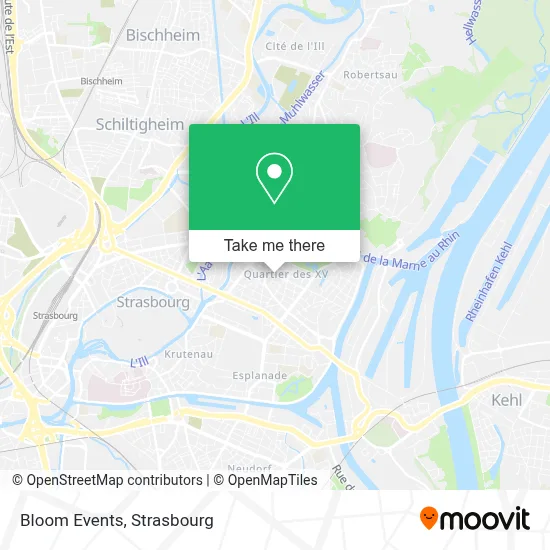 Bloom Events map